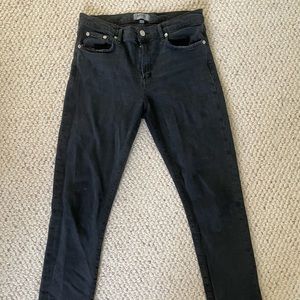 Agolde Toni mid rise straight jeans
